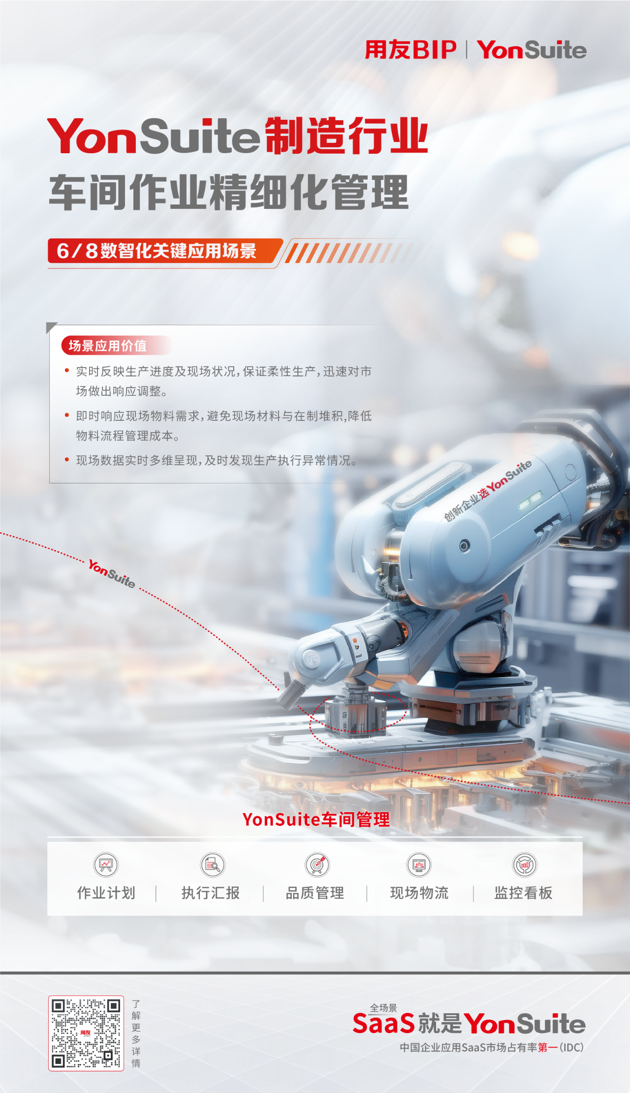 用友YonSuite车间作业精细化管理之作业计划